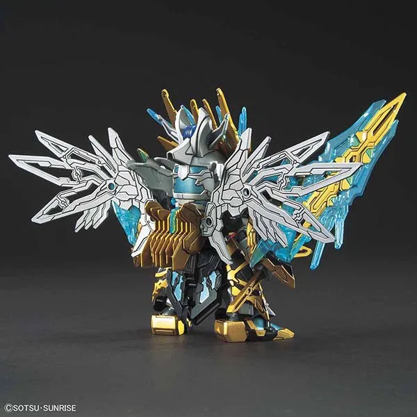 GUNDAM - Model Kit - SD Sangoku Sokets Tien Ba Cao Cao Wing G - 8.5cm